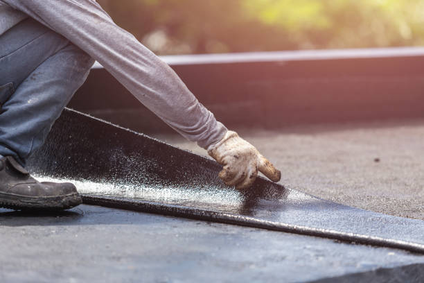 Professional Exterior Waterproofing technician working in Pierceton, IN